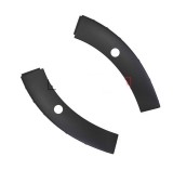Bandou bara fata CITROEN C3, 11.2016-, partea stanga+dreapta, cu gauri pentru Senzori de parcare (PDC); negru, Texturat; lateral, Rapid