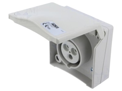 Conector alimentare AC trifazat 16A 415VAC IP44 PCE foto