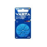 Set 6 Baterii pentru Aparate Auditive Varta 675 BL6 CGS