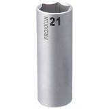 Proxxon 23365 - Capat cheie tubulara cu profil hexagonal interior 6 laturi 21 mm 1/2 inch