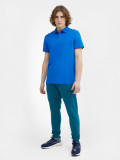 Pantaloni jogger de molton pentru bărbați, 4F Sportswear
