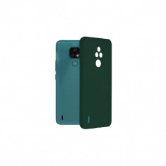 Husa Compatibila cu Motorola Moto E7 Techsuit Soft Edge Silicone Verde Inchis