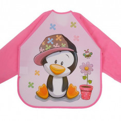 Baveta impermeabila cu manecute lungi - Pinguin