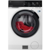 Masina de spalat rufe cu uscator AEG SERIA 9000 LWR98165NXE, Spalare 10 kg, Uscare 6 kg, 1600 rpm, Clasa A, Wi-Fi, Pompa de Caldura, AbsoluteCare, Sen