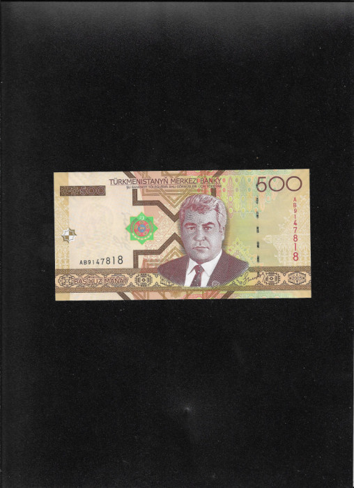 Turkmenistan 500 manat 2005 seria9147818 unc