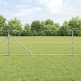 Gard pentru c&acirc;mp 0.8x50 m din oțel galvanizat