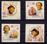 Cumpara ieftin RO 2005 LP 1691 &quot;50 ani Europa-CEPT Cristofor Columb&quot;, serie nedantelata , MNH, Organizatii internationale, Nestampilat