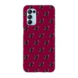 Husa compatibila cu Oppo Find X5 Pro, Viceversa, model The Grim Reaper pattern Billy and Mandy, Silicon, TPU, Transparent, Carcasa