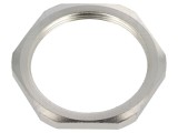 Piuliță M50 alamă nichel 55mm filet metric 1,5