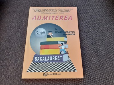 GHEORGHE ANDREI MATEMATICA ADMITEREA 2000 foto