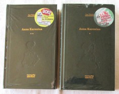 &quot;ANNA KARENINA&quot;, Vol. I+II, Lev Tolstoi, 2008. Biblioteca ADEVARUL. Carti noi