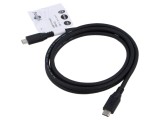 Cablu Goobay Thunderbolt 3/4 USB 3.2 1,5m negru 10Gbps Power Delivery 4K