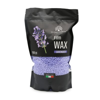 Ceară pentru epilare Global Fashion 1000 gr, Lavandă foto