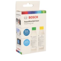 Set detergent si solutie antispumare pentru aspiratoare Bosch AquaWash &amp; Clean