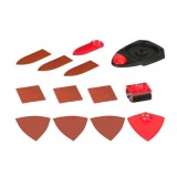 Set de accesorii ,,FOX&quot; SKIL 2610Z06594, o placa de baza si 9 foi de slefuire