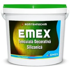 Tencuiala Decorativa Siliconica &ldquo;Emex&rdquo; - Bej Pastel - Bid. 25 Kg