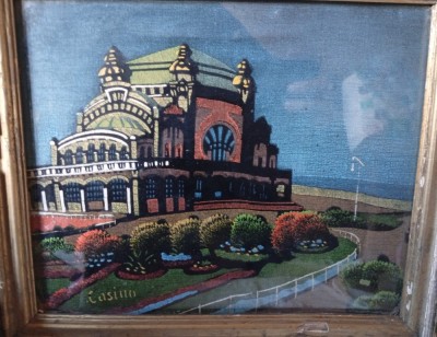 Cazinoul din Constanța, interbelic, ulei pe p&amp;acirc;nză foto