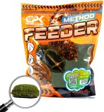 Groundbait CPK Method Feeder Faina De Peste Si Pelete Macinate, Green N Butyric, 900g