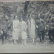 Fotografie de grup cu militari la Baile Herculane, 1925// foto tip CP