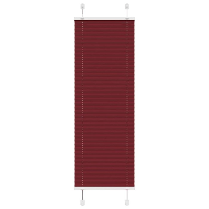 Jaluzea plisată Bordeaux Roșu 40x150 cm Lățime țesătură