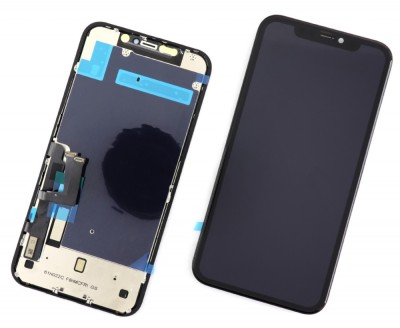 Display Apple iPhone 11 ZY OLED Negru Black High Copy Calitate A Plus foto