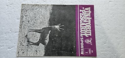 REVISTA VANATORUL SI PESCARUL SPORTIV , ANUL 1988 , NR 7 foto