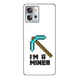 Husa compatibila cu Motorola Edge 30 Fusion Silicon Gel Tpu Model Minecraft Miner