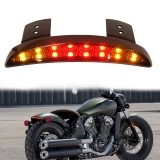 Lampă de stop LED cu semnalizare pentru aripa spate a motocicletei &ndash; lentilă neagră