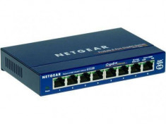 Switch NetGear GS108GE 8 porturi foto