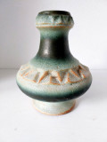 Cumpara ieftin Vaza ceramica VEB Strehla Germania arta design Mid Century