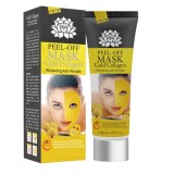 Masca Curatare Fata, 24K Gold, Peel-Off, Gold Collagen, Anti-Imbatranire, Ofera Luminozitate Tenului