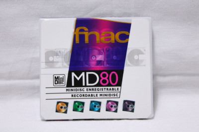 Mini disk minidisk Fnac MD80 - sigilat foto