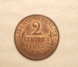 FRANTA 2 CENTIMES 1914 UNC