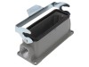 Degson Conector Carcasa HDC D24B IP65 Aliaj Aluminiu PG21 Gri Montare Panou