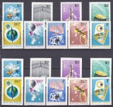 DB1 Ungaria 1965 Anul Realizarilor Tehnice 9 V. NDT + DT MNH, Nestampilat