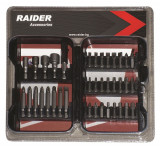 Biti 1/4&amp;quot; x 25 &amp;amp; 50 mm Raider Power Tools set 37 piese