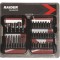 Biti 1/4&amp;quot; x 25 &amp;amp; 50 mm Raider Power Tools set 37 piese