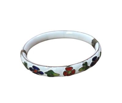 BRĂȚARĂ VINTAGE CLOISONNE foto