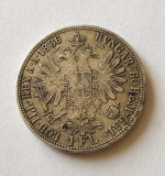 Austria - 1 Florin 1886 - Argint, Europa
