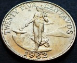 Cumpara ieftin Moneda exotica 25 CENTAVOS - FILIPINE, anul 1962 * cod 5152 = excelenta