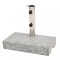Gossi suport umbrela de soare granit dreptunghiular 25 kg