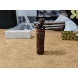 TAUR CHINEZESC ANTIC PIATRĂ DE SĂPUN CERNEALĂ SIGILIU TIMBRU CHOP #A6239