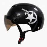 Casca protectie trotineta Negru lucios