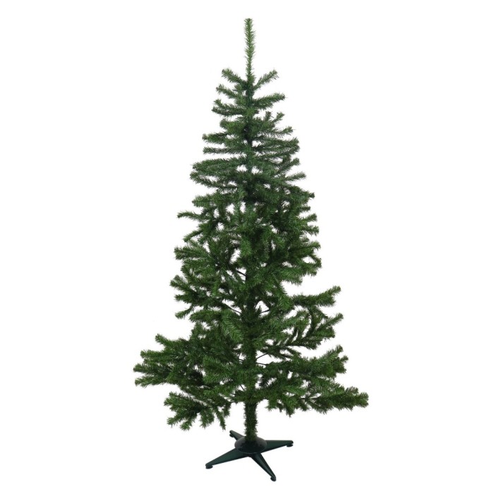 Brad artificial de Craciun, Canadian T180-441, verde, 180 cm, suport inclus