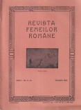 Revista Femeilor Romane, anul 1, no. 9-12, decembrie 1938