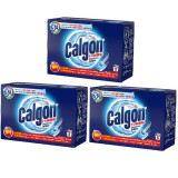 3 x Calgon Powerball anti-calcar pentru masina de spalat, 8 tablete/cutie, 104g