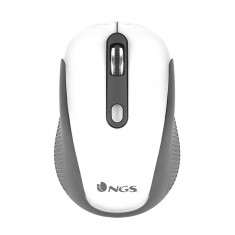 Mouse wireless optic USB 800 1600dpi alb NGS foto