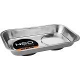 Tava magnetica din inox 245x145 mm pentru piese mici si atelier