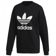 Hanorace adidas Trefoil Crew Sweatshirt FM3272 negru