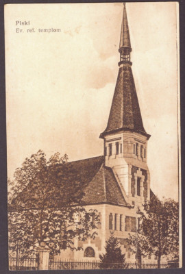 400 - SIMERIA, Hunedoara, Reformed Church, Romania - old postcard - unused foto